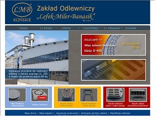 Znana odlewnia żeliwa, a rakże betonu
