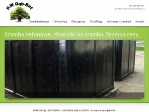 Szamba betonowe w atrakcyjnych cenach